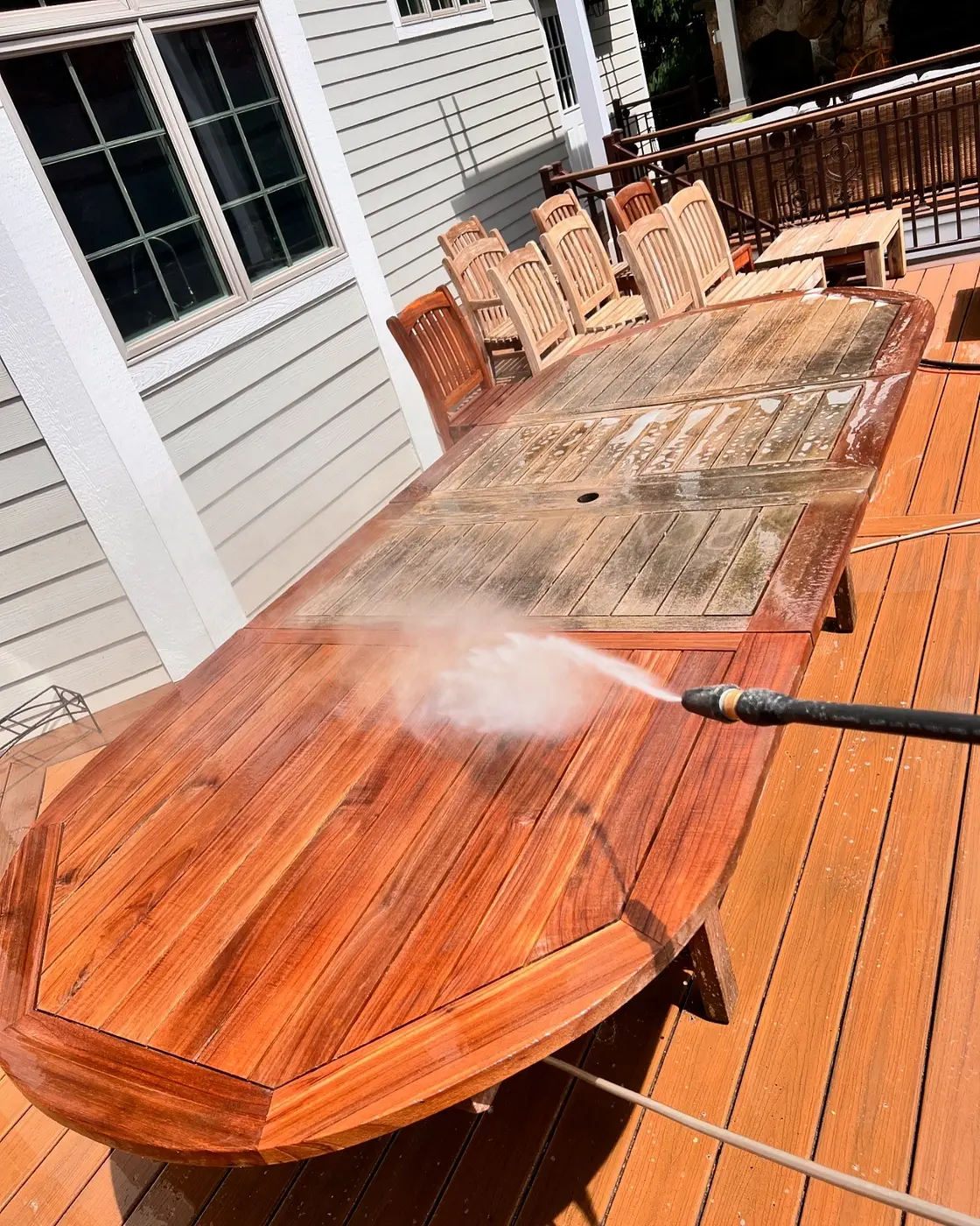 Deck Refinishing service by DuoPro Painting in Westchester County